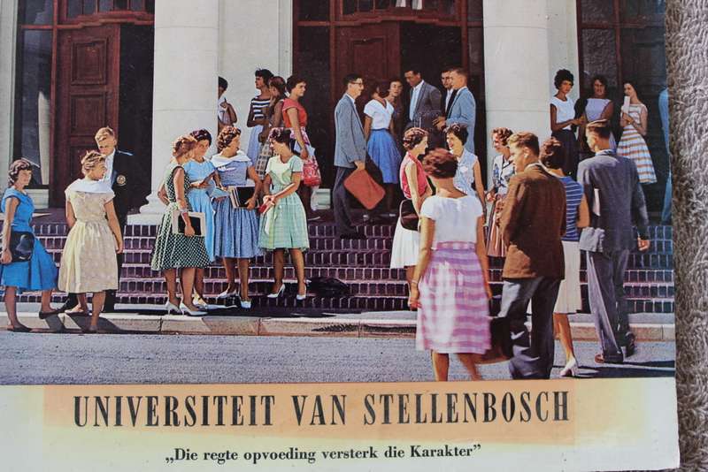 UNIVERSITEIT VAN STELLENBOSCH 1866-1966. Eeufeesfonds.   (P)
