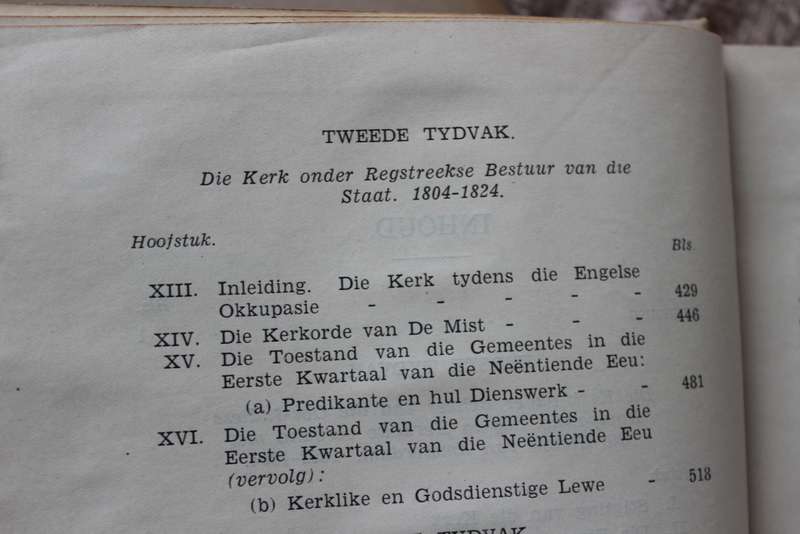 DIE NEDERDUITSE GEREFORMEERDE KERK IN SUID-AFRIKA 1652-1873 deur A. Moorrees. (1937)  (P)
