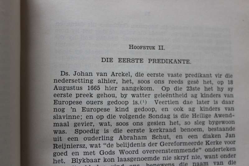 DIE NEDERDUITSE GEREFORMEERDE KERK IN SUID-AFRIKA 1652-1873 deur A. Moorrees. (1937)  (P)
