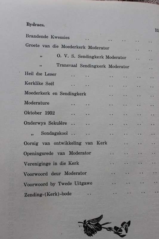 NA VYFTIG JAAR 1881-1931. Eerwaarde P.P. Joubert. (Jubileum-gedenkboek Ned. Geref. Sendingkerk)  (P)
