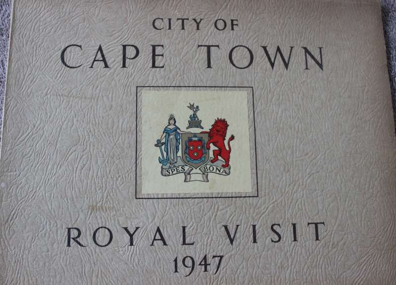 CITY OF CAPE TOWN. Royal Visit 1947.   (P)