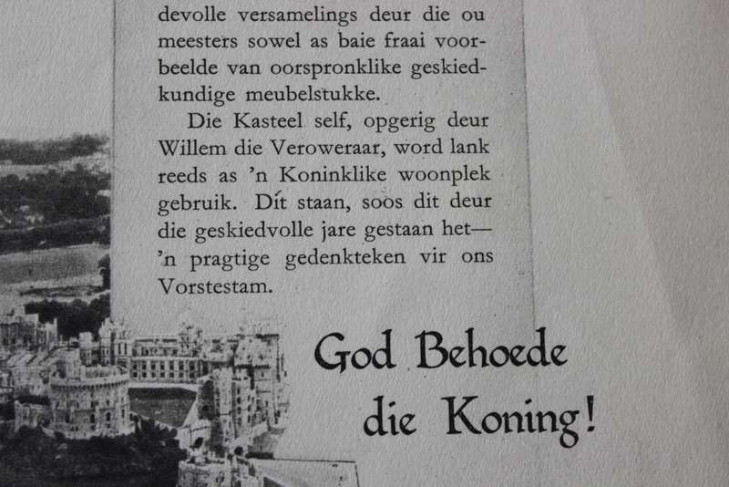 DIE HUIS VAN WINDSOR. Koninklike besoek aan Suid-Afrika 1947.    (P)