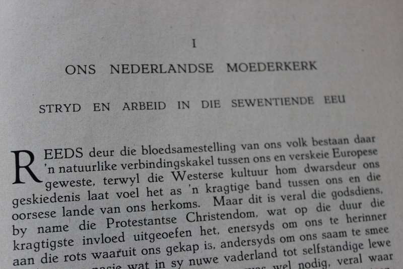 ONS NEDERDUITSE GEREFORMEERDE KERK. Gedenkboek by ons Derde Eeufees, 1952. Dr. T.N. Hanekom     (P)