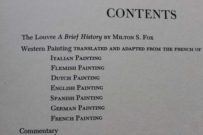 ART TREASURES OF THE LOUVRE. Text translated and adapted from the French of Rene Huyghe.    (P)