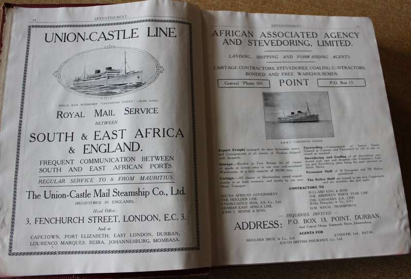 SOUTH AFRICAN WHO'S WHO.  Social and Business 1927-28.   (P)
