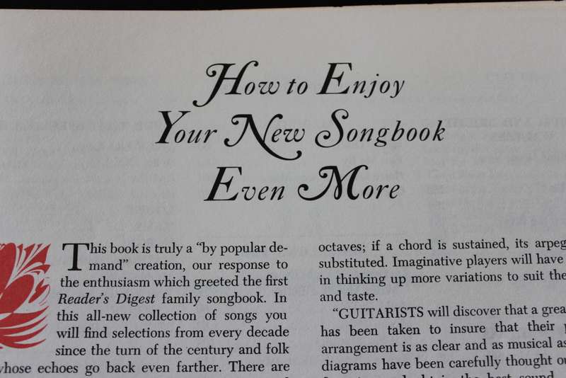 READER'S DIGEST. Treasury of Best Loved Songs.