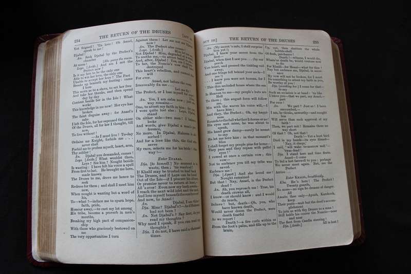 POEMS OF ROBERT BROWNING. Oxford Edition 1909.