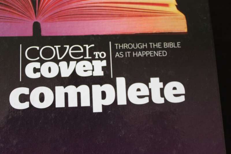 COVER TO COVER COMPLETE. Through the Bible as it happened.