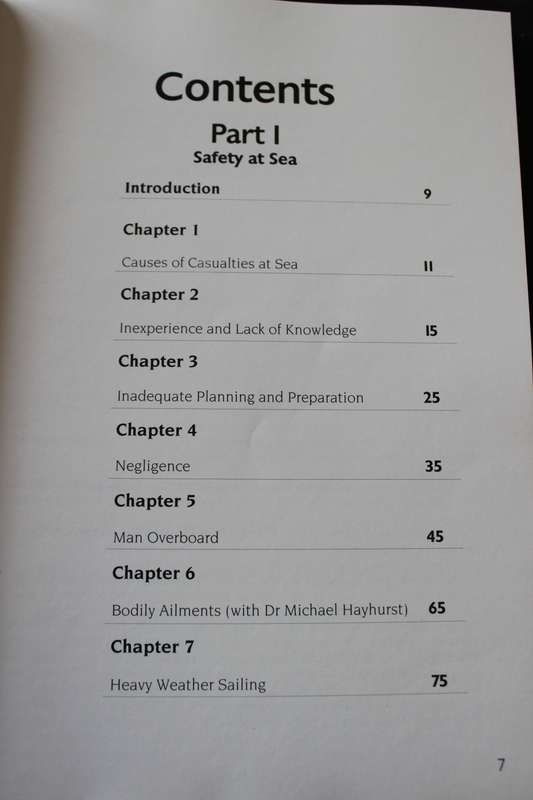 SAFETY AT SEA. (A Sailor's Recollections) Jerry Whitehead.
