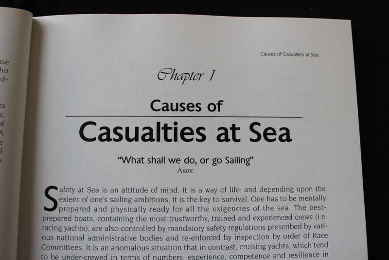 SAFETY AT SEA. (A Sailor's Recollections) Jerry Whitehead.