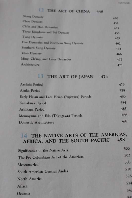 ART THROUGH THE AGES. Ninth Edition. Horst de la Croix, Tansey and Kirkpatrick.