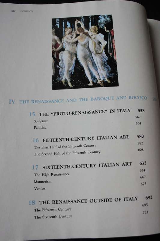 ART THROUGH THE AGES. Ninth Edition. Horst de la Croix, Tansey and Kirkpatrick.