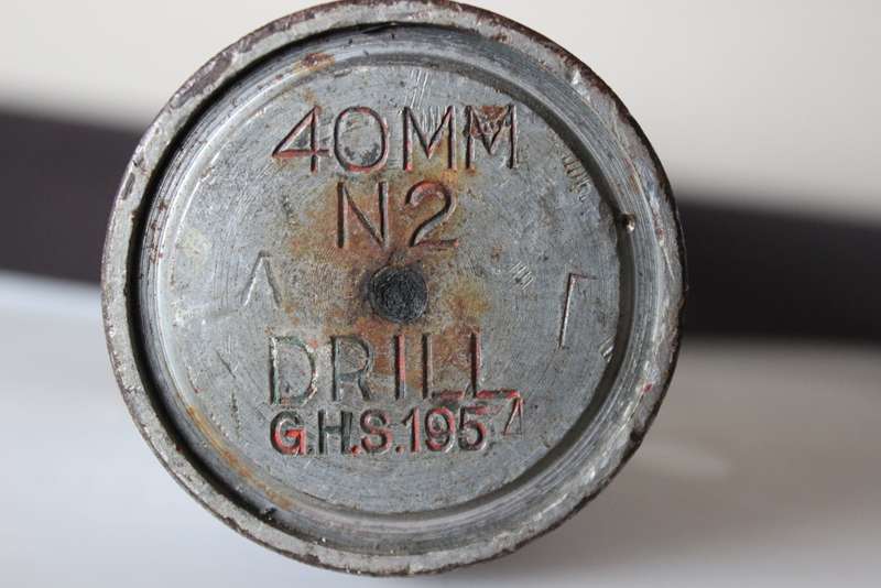 DUMMY AMMO. 40 mm N2 Drill Projectile. (Training only)