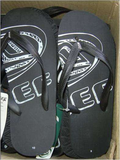 Reef Tobago Blk Slops