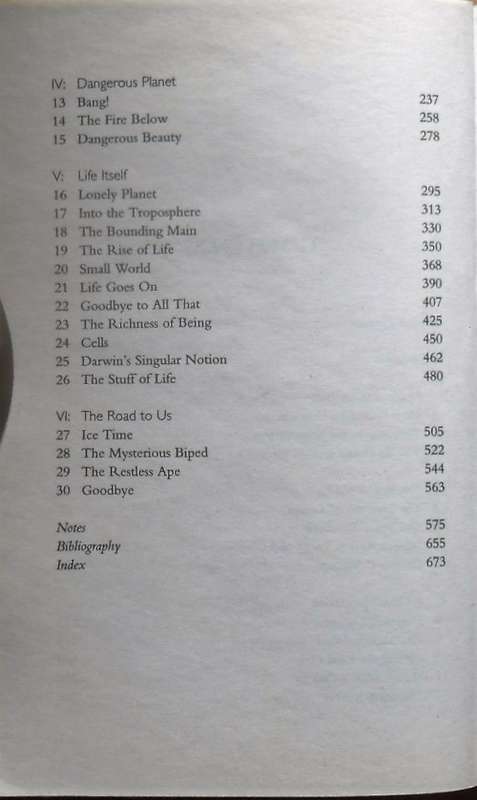 A SHORT HISTORY OF NEARLY EVERYTHING by Bill Bryson