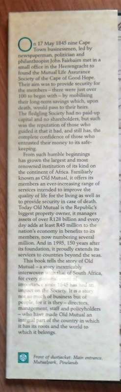 OLD MUTUAL 1845-1995 by Phillida Brooke Simons