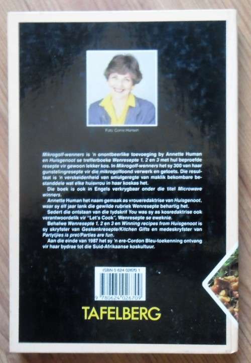 MIKROGOLF WENNERS 300 tuisgetoetste resepte vir Suid-Afrika deur Annette Human