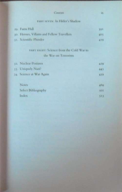 HITLER'S SCIENTISTS - SCIENCE, WAR AND THE DEVIL'S PACT by John Cornwell.R435