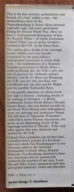 OB Traitors or Patriots by George Cloete Visser