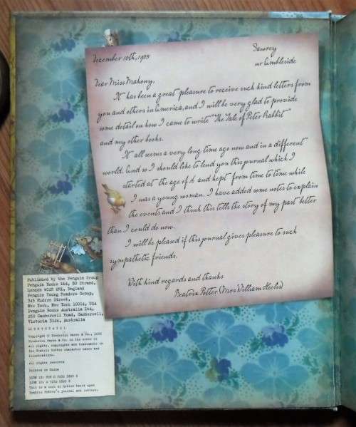 BEATRIX POTTER A Journal