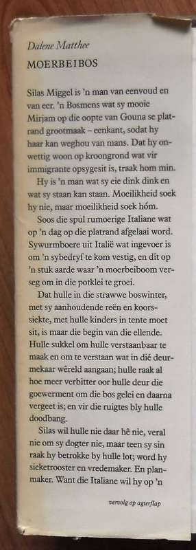 MOERBEIBOS deur Dalene Matthee
