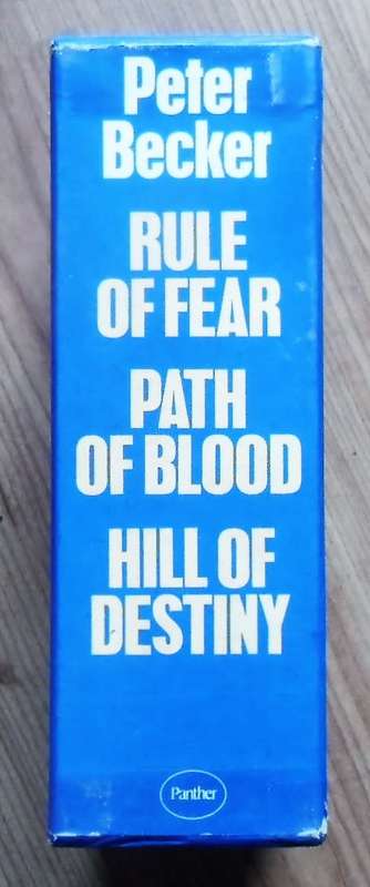 PETER BECKER TRILOGY (Boxed) RULE OF FEAR, HILL OF DESTINY & PATH OF BLOOD