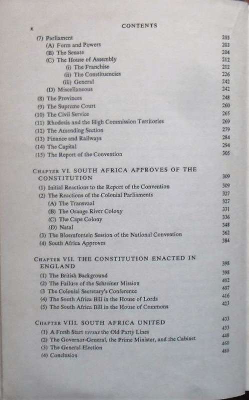 UNIFICATION OF SOUTH AFRICA 1902-1910 by L M Thompson