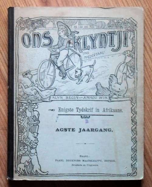 ONS KLYNTJI Enigste Tydskrif in Afrikaans Agste Jaargang 1904