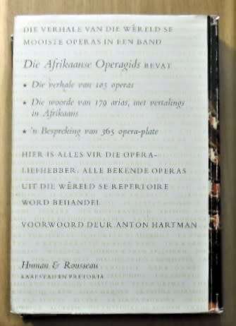DIE AFRIKAANSE OPERAGIDS deur Louis Steyn