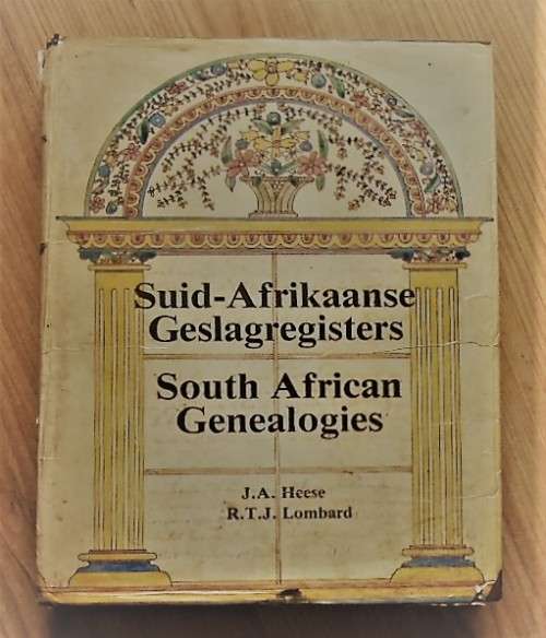 SOUTH AFRICAN GENEALOGIES Volume 4 (J  K) by Heese & Lombard