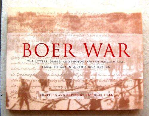 BOER WAR by Nicholas Riall (Editor/Compiler)