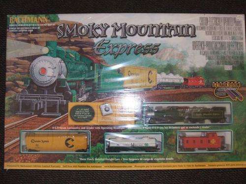 Bachman Smokey mountain train  electrically operated