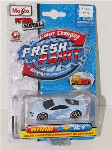 Maisto colour-changing die-cast metal vehicle.
