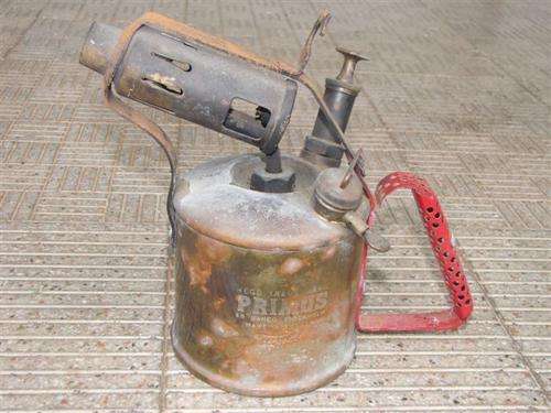 Primus copper burner blowlamp made in Sweden