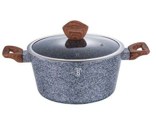 Berlinger Haus 28cm Marble Coating Forest Line Casserole with Lid