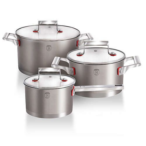 Berlinger Haus 6 pcs cookware set, Phantom Line