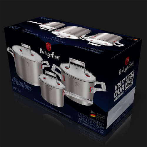 Berlinger Haus 6 pcs cookware set, Phantom Line