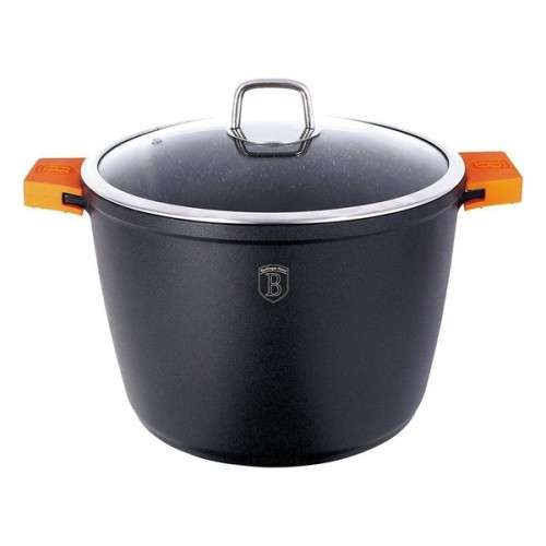 Berlingerhaus BH-1101 Casserole with lid 28 cm, Granite Diamond Line