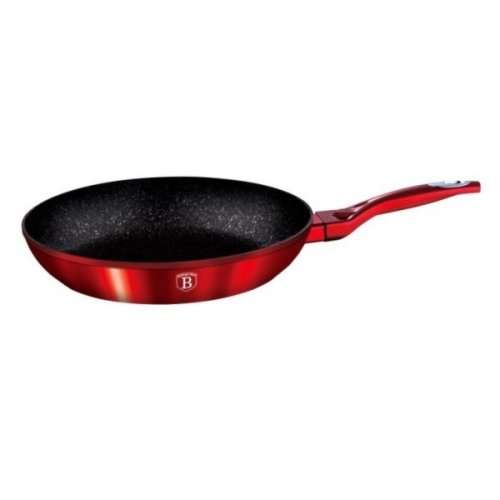 Berlinger Huas Bigger Size  Frypan 28 cm, Burgundy Metallic Line BH-1253