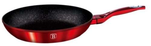 BH-1252 Frypan 24 cm, Burgundy Metallic Line