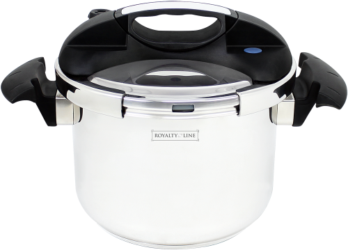 Royalty Line RL-PS4L Heavy Duty Stainless Steel Pressure Cooker ( 4 Liter )