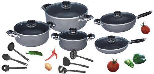 *****NEW ARRIVAL NEW STYLE 16PCS NONSTICK COOKWARE SET***