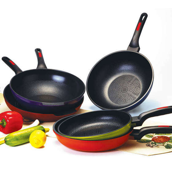 *** MAGIC PAN ** 20CM NONSTICK FRY PAN WITH THERMO LINE HEAT INDICATOR ***