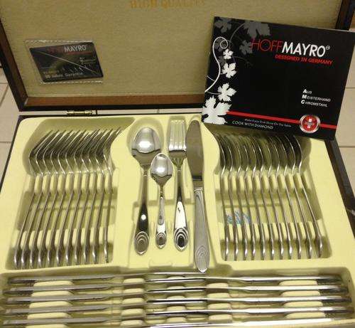 Hoffmayro - 72 Pieces 18/10 Stainless Steel Cutlery Set in a Brief Case