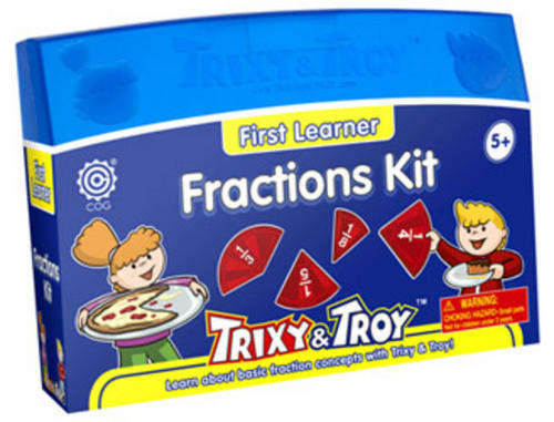 TRIXY AND TROY EDUCATION KIT ***FRACTION KIT ****