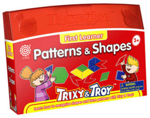 TRIXY AND TROY EDUCATION KIT ** PATTERNS &  SHAPES****
