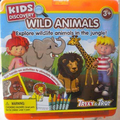 TRIXY AND TROY EDUCATION KIT ***WILD ANIMAL ****