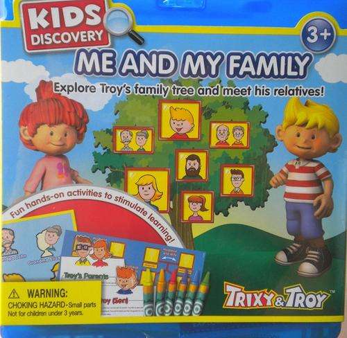 TRIXY AND TROY EDUCATION KIT ***ME AND MY FAMILY ****