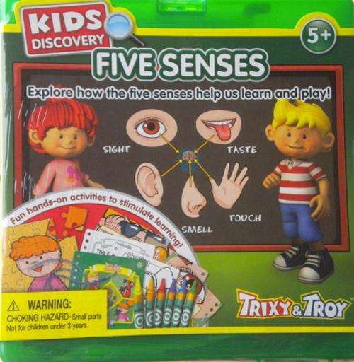 TRIXY AND TROY EDUCATION KIT *** FIVE SENSES ****