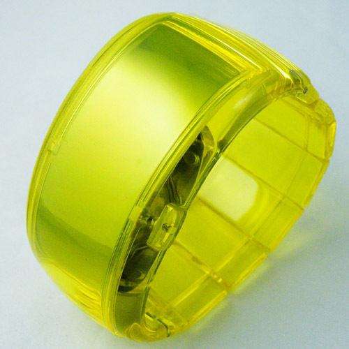 DIGITAL LED WATCH VERY UNIQUE STYLE YELLOW COLOUR